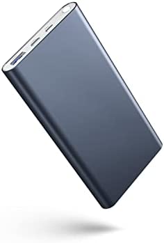 EnergyCell Pilot 5GS Portable Charger,20W PD&QC 3.0 USB-C Fast Charging Power Bank,12000mAh 18W Input Battery Pack Compatible with iPhone 12/X Samsung S20 and More â€“ Navy Blue