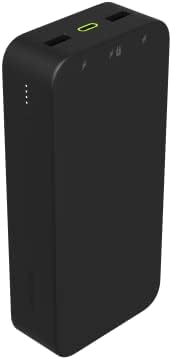 mophie Powerstation XXL Power Bank 2023-20,000 mAh Large Internal Battery, (2) USB-A Ports and (1) 20W USB-C PD Fast Charging Input/Output Port, Travel-Friendly