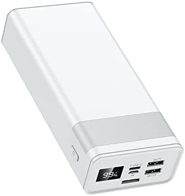 CABALAY 50000mAh Large Capacity Power Bank,22.5W 20W USB-C Portable Charger, QC PD Fast Charging Battery Pack, Flashlight and LED Display, for iPhone14 13/12/12 Pro Max /11 /iPad Samsung Galaxy22/21