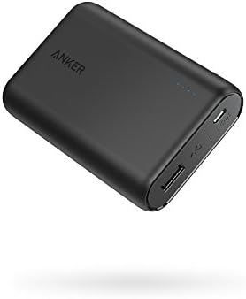 Anker PowerCore 10000 Portable Charger, 10000mAh Power Bank, Ultra-Compact Battery Pack, High-Speed Charging Technology Phone Charger for iPhone, Samsung and More.