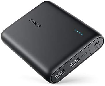 Anker PowerCore 13000 Portable Charger ? Compact 13000mAh 2-Port Ultra Portable Phone Charger Power Bank with PowerIQ and VoltageBoost Technology for iPhone, iPad, Samsung Galaxy (Black)