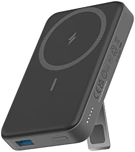 Anker 633 Magnetic Battery (MagGo), 10,000mAh Foldable Wireless Portable Charger, 20W USB-C Power Delivery for iPhone 14/14 Pro / 14 Pro Max, iPhone 13/12 Series. (Black)