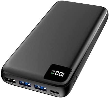 Bilivein Power Bank Portable Charger ? 27000mAh Portable Phone Charger 22.5W Fast Charging PD QC3.0 External Battery Pack with 4 Outputs for iPhone, Samsung, Tablets