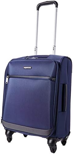 Amazon Basics 21-inch Softside Spinner, Navy Blue