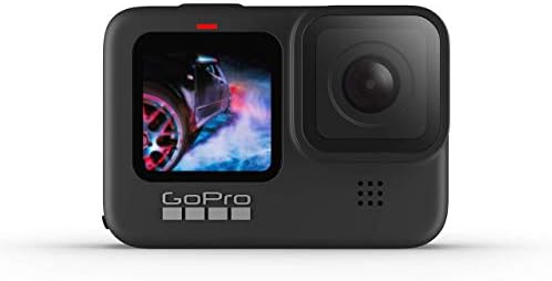 GoPro HERO9 Black â€“ Waterproof Action Camera with Front LCD and Touch Rear Screens, 5K Ultra HD Video, 20MP Photos, 1080p Live Streaming, Webcam, Stabilization (Renewed)