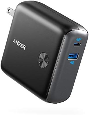 Anker PowerCore Fusion 10000, 20W USB-C Portable Charger 10000mAh 2-in-1 with Power Delivery Wall Charger for iPhone14/13/12 Series, iPad, Samsung, Pixel and More