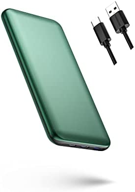 EnergyCell Portable Charger,20W PD&QC 3.0 10000mAh Slimmest Fast Charging Power Bank with USB C Input/Output Battery Pack Compatible with iPhone 12/X/XR Samsung S20/S10 and More