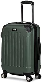 Kenneth Cole Reaction Renegade 20â€ Carry-On Luggage Lightweight Hardside Expandable 8-Wheel Spinner Travel Cabin Suitcase, Cilantro, OS