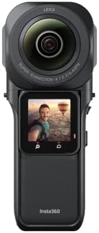 insta360 ONE RS 1-Inch 360 Edition â€“ 6K 360 Camera with Dual 1-Inch Sensors, Co-Engineered with Leica, 21MP Photo, FlowState Stabilization, Superb Low Light, Water Resistant