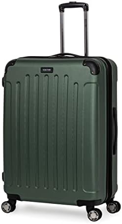 Kenneth Cole REACTION Renegade 28â€ Lightweight Hardside Expandable 8-Wheel Spinner Checked-Size Luggage, Cilantro, inch