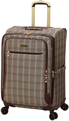 LONDON FOG Brentwood II 25â€³ Expandable Spinner, Cappuccino, Inch