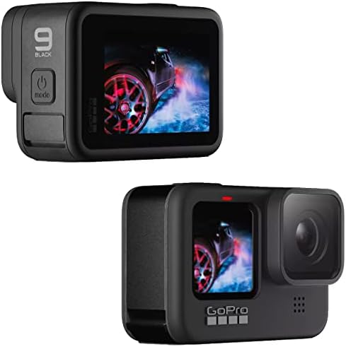 GoPro HERO9 Black â€“ E-Commerce Packaging â€“ Waterproof Action Camera with Front LCD and Touch Rear Screens, 5K Ultra HD Video, 20MP Photos, 1080p Live Streaming, Webcam, Stabilization