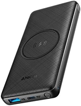 Anker PowerCore III 10K Wireless Portable Charger with Qi-Certified 10W Wireless Charging and 18W USB-C Quick Charge for iPhone 13, 12, Mini, Pro, iPad, AirPods, and More