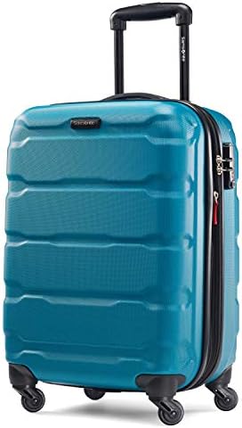 Samsonite Omni PC Hardside Expandable Luggage with Spinner Wheels, Carry-On 20-Inch, Caribbean Blue