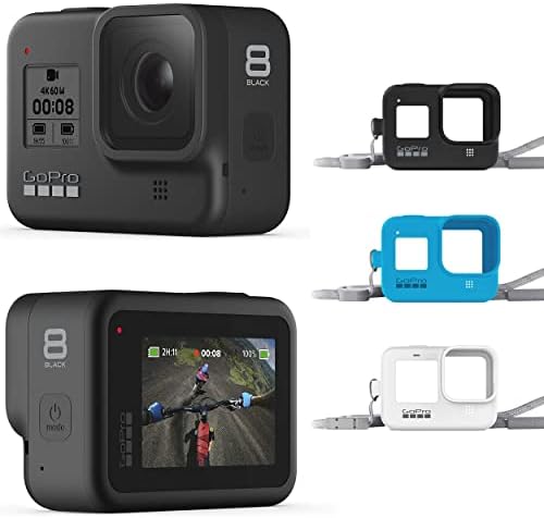 GoPro HERO8 Black E-Commerce Packaging â€“ Waterproof Digital Action Camera with Touch Screen 4K HD Video 12MP Photos Live Streaming Stabilization