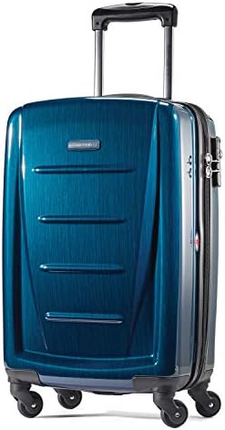 Samsonite Winfield 2 Hardside Expandable Luggage with Spinner Wheels, Carry-On 20-Inch, Deep Blue