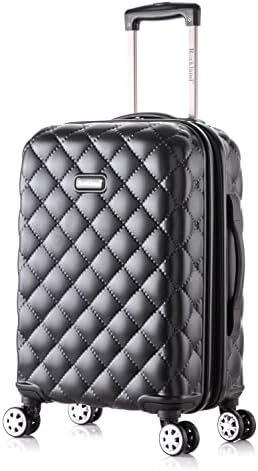 Rockland Melbourne Hardside Expandable Spinner Wheel Luggage, Quilt, Carry-On 20-Inch