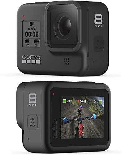 GoPro HERO8 Black â€“ Waterproof Action Camera with Touch Screen 4K Ultra HD Video 12MP Photos 1080p Live Streaming Stabilization