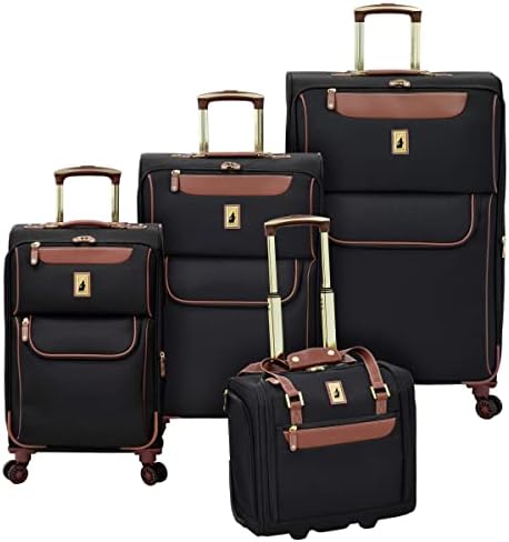 LONDON FOG Westminster, Black, (Pack of 4)