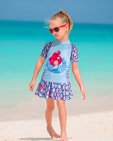 Girls Two Piece Swimsuits