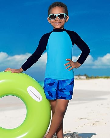 Boys Swim Trunks Kids Beach Board Shorts