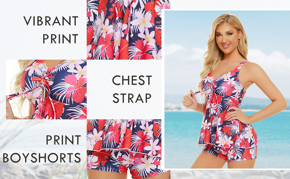 Womens Tankini Swimsuits