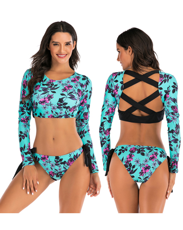women rash guard swim sets
