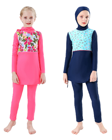 Muslim Bukini Swimsuits for Girls