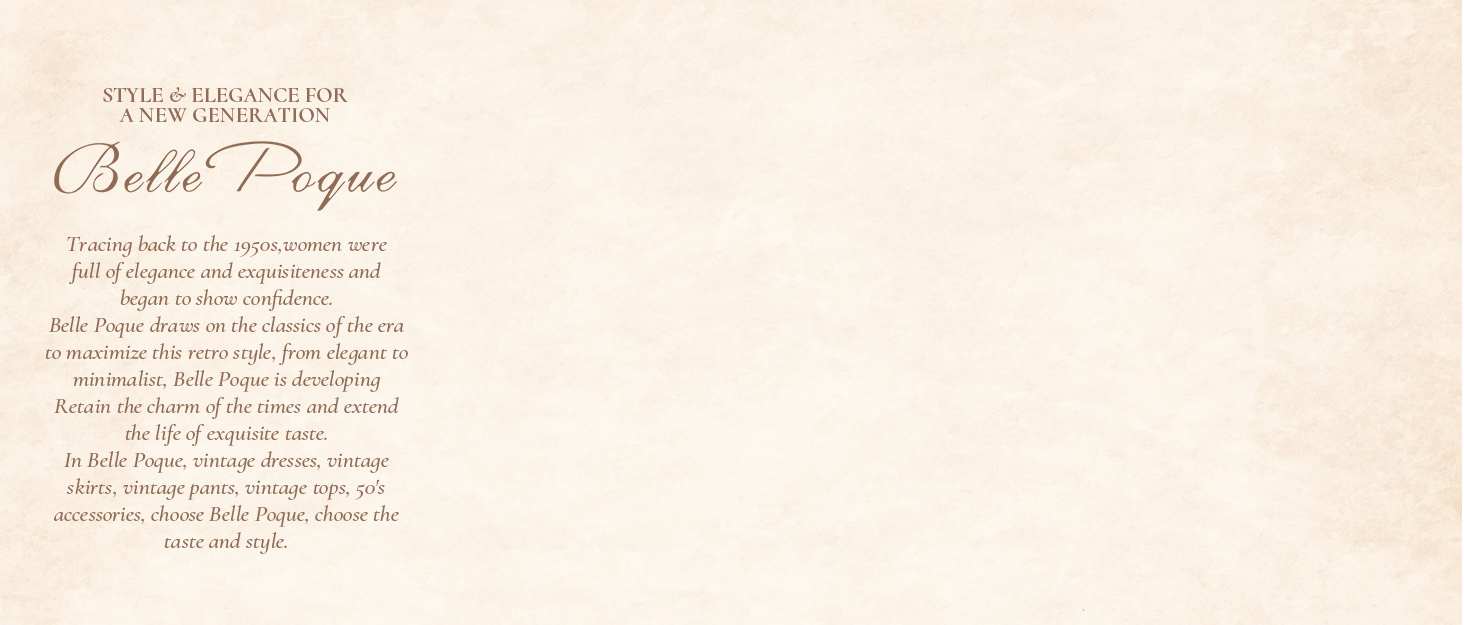 Belle Poque