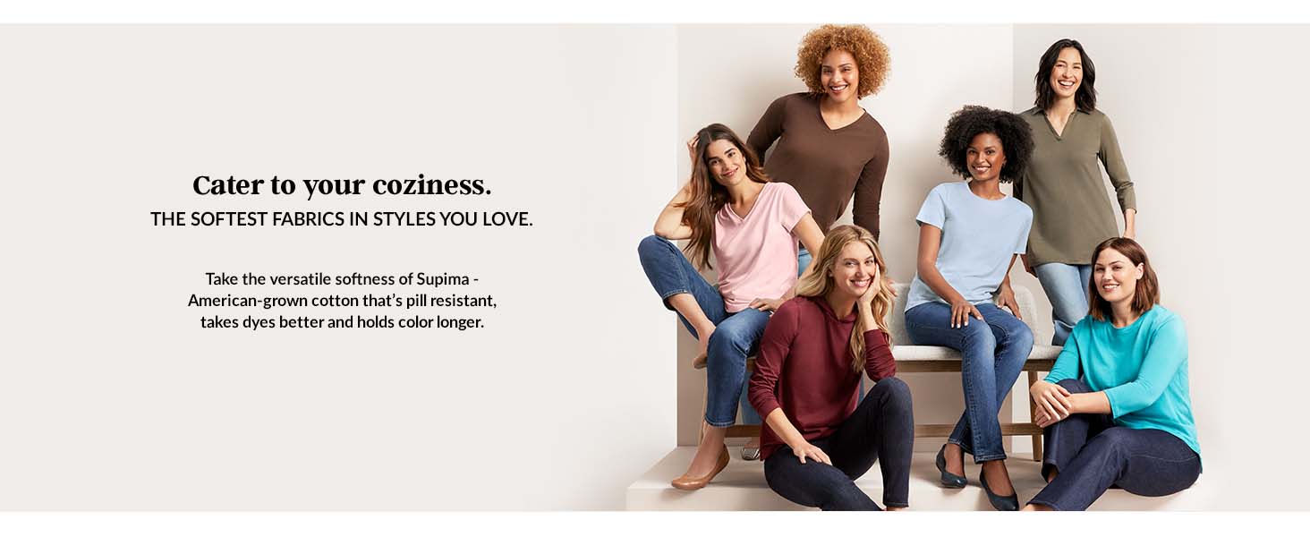 Cater to your coziness.